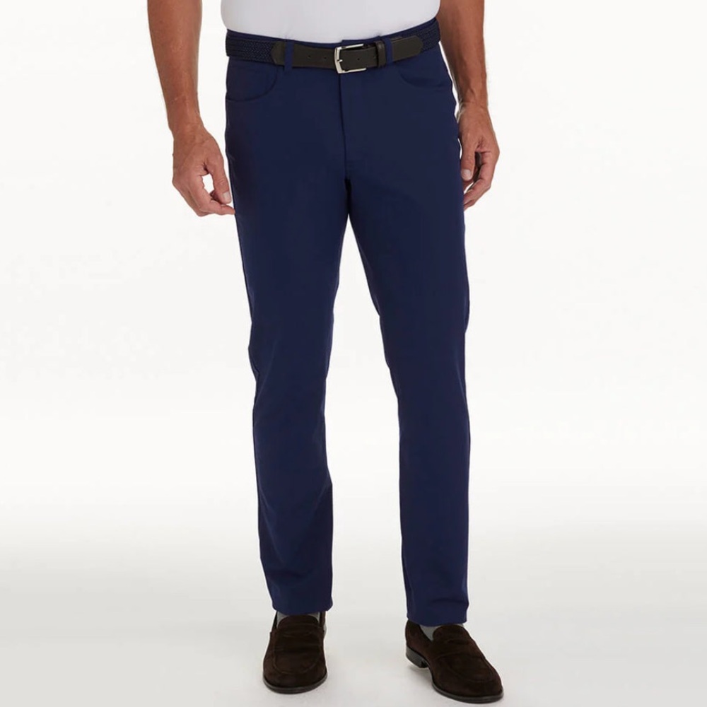 Brand New - Holderness & Bourne Parker Pant - Navy Blue - Size 33x32